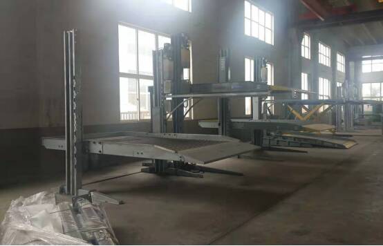 Sistema De Estacionamiento Hidráulico De 2 Postes, Apilador Simple Doble, Elevador De Estacionamiento De Coche